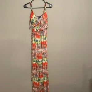 New Directions, multi-color Maxi Dress